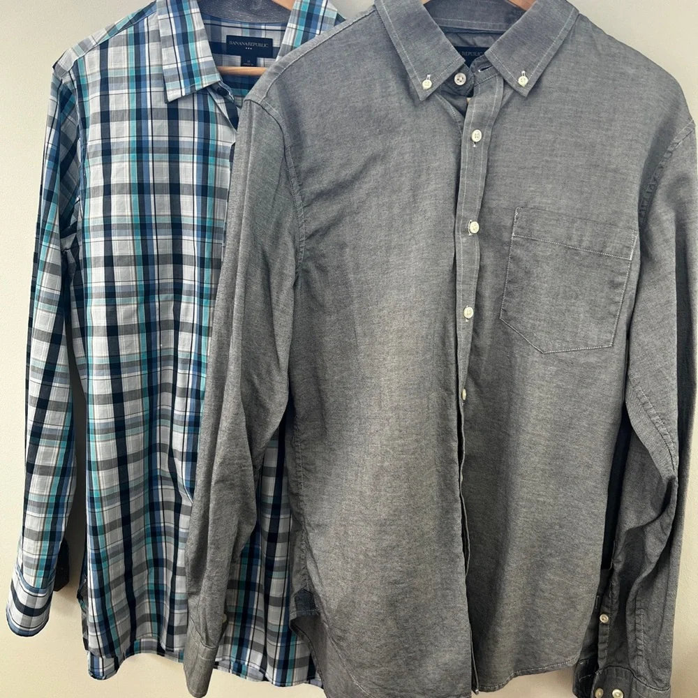 Men’s Banana Republic‎ Button-Down Shirts Bundle size Medium